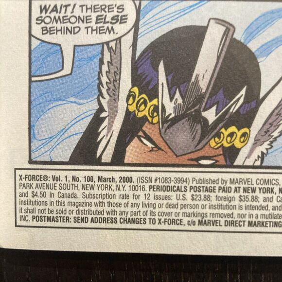X-Force: Assorted Set with No. 100, 102, & 106. Marvel Comics (2000) - Picture 6 of 10